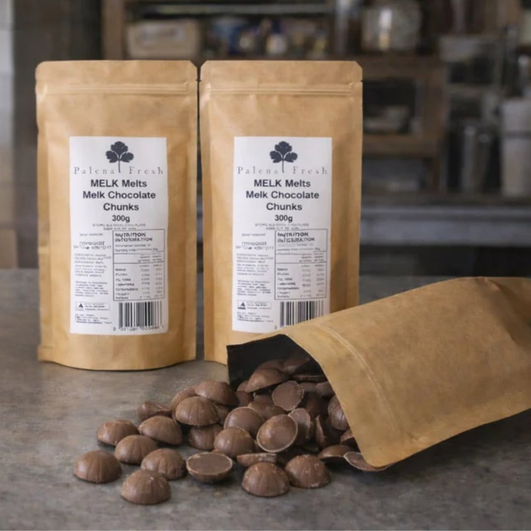 MELK Melts - Melk Chocolate Chunks - 300g