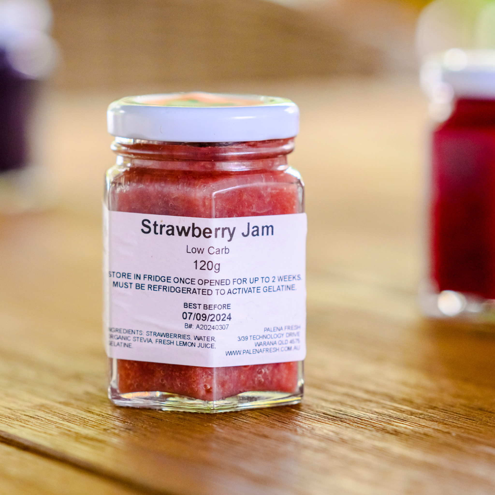 Keto Strawberry Jam - 120g