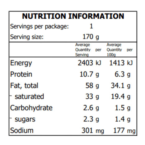 Keto Single Serve Cheesecake, Cake Cup and Pie - 170g