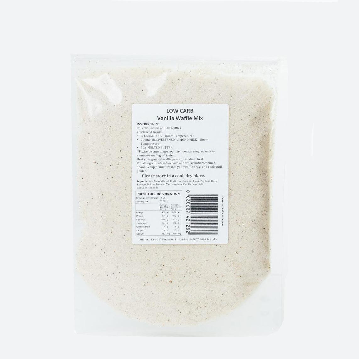 Vanilla Waffle Mix - Palena Fresh