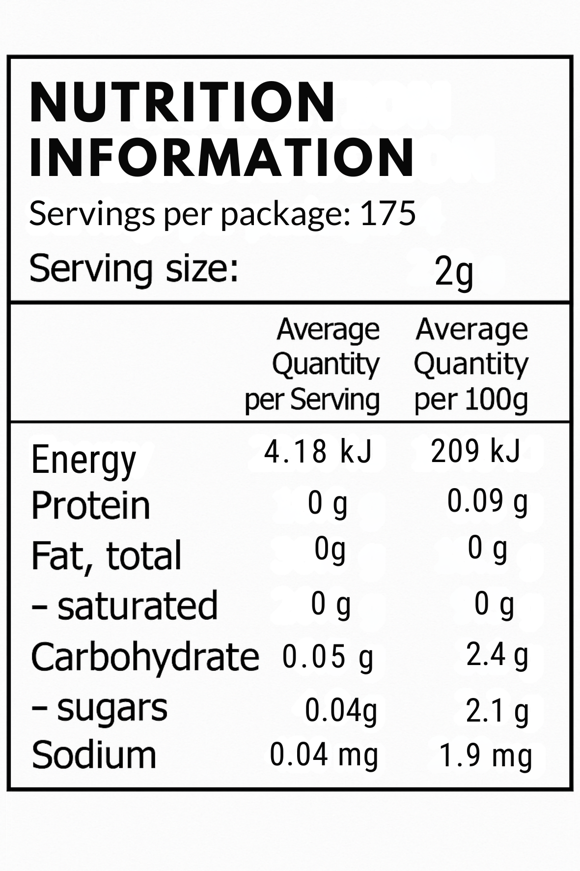 Brown Melvia Keto Sweetener - 350g