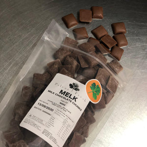 MELK Melts - Melk Chocolate Chunks - Palena Fresh